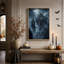 Impression sur toile, "Dark gothic Castle on Rocky Cliff Under Full Halloween"-1683270784