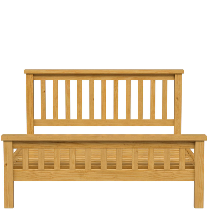 Chunky Solid Wood Storage Bed, Kingsize (5')