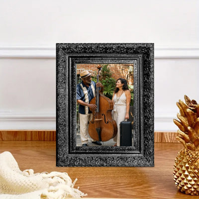 Black 1PC 8" x 10" Versatile Picture Frame with Gallery Wall Styling