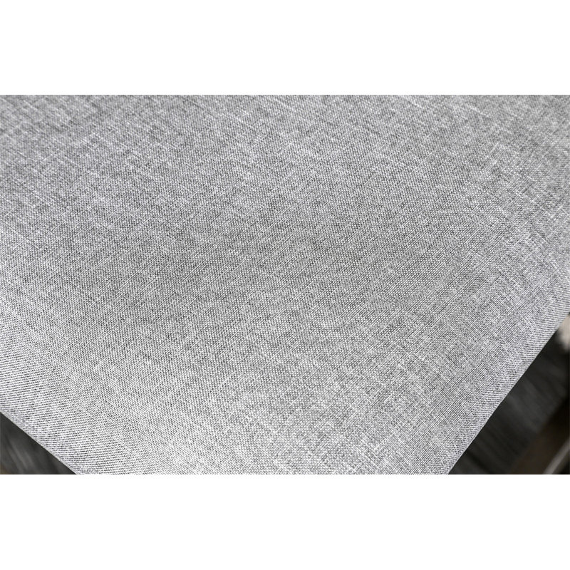 Ensemble de chaises de salle à manger à hauteur de comptoir et siège rembourré en tissu de 2 pièces