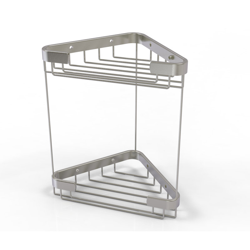 Serviteur de douche Beresford, Nickel satiné