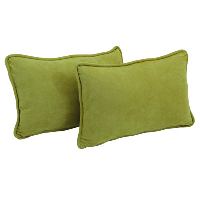 Blazing Needles Rectangular Pillow Cover & Insert In Mojito Lime