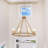  Orris 8 - Light 30"W Dimmable Farmhouse Rope Kitchen Island Wagon Wheel Chandelier-598618521
