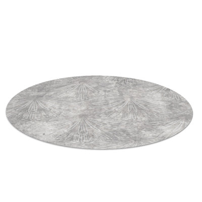 Kalaila Hard Floor Straight Round Chair Mat