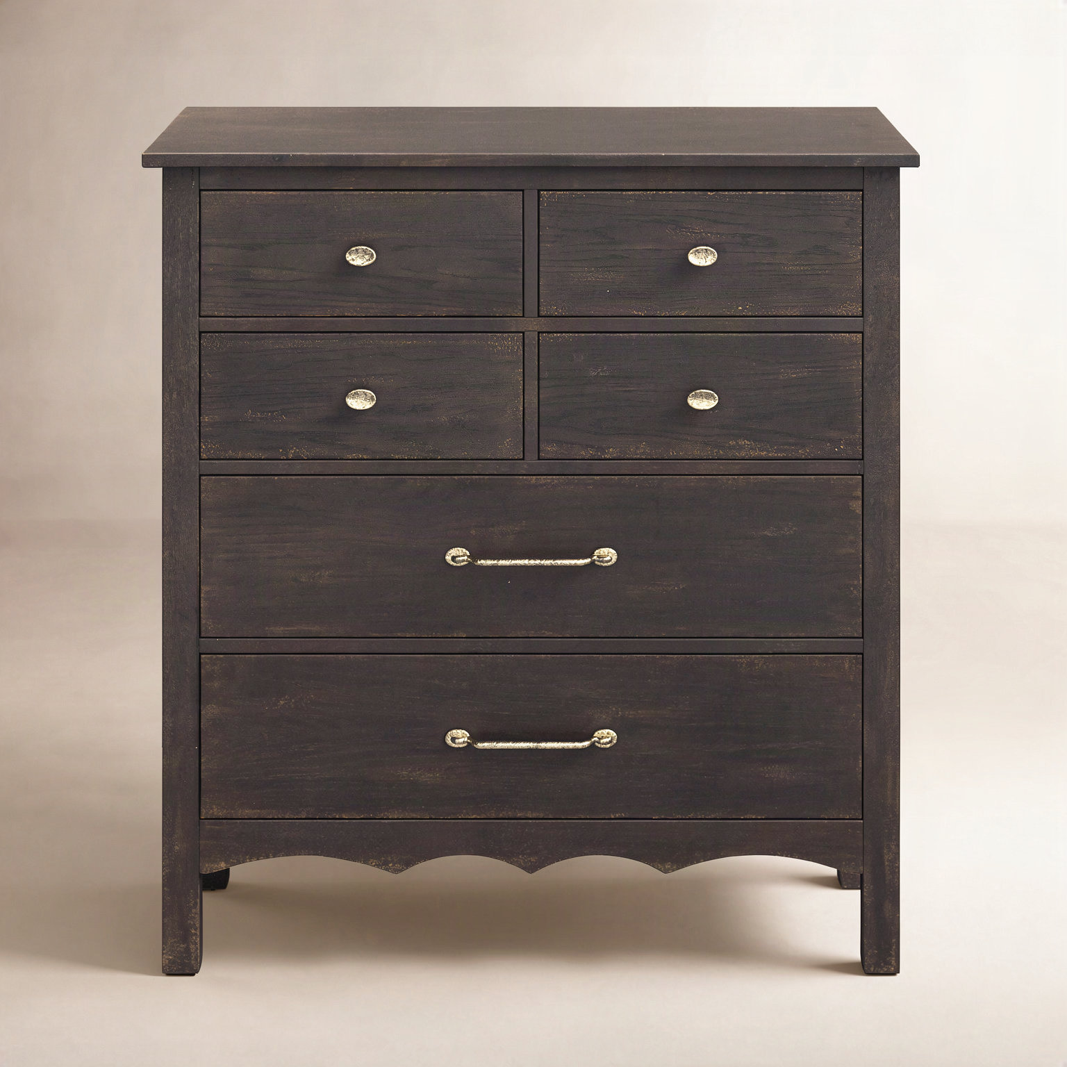 Americana 6 - Drawer Dresser, Black