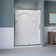 Ardis 60'' W x 83'' H Framed Shower Door with Glass