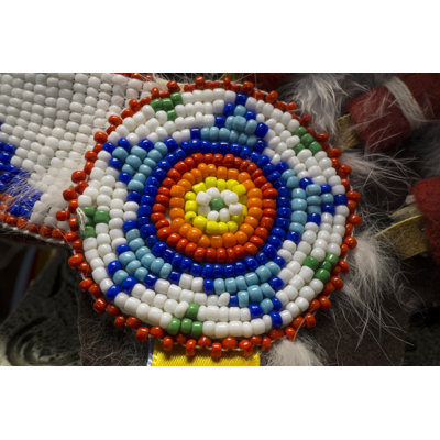 «AmeriCan Indian Beads» par Sculpies - photographie sur toile tendue