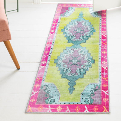 Tapis traditionnel bleu oppi