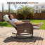 Chaise berçante inclinable avec dossier et repose-pieds Arcturus-364302607-364302595