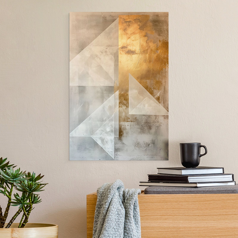 Série ABSTRACT CIX - Impression sur toile seulement - NON CADRE, H 27 po x l 18 po