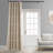 Bionka Gumdrop Mid-Century Modern Print Room Darkening Curtains for Bedroom Singel Panel-1192433484-1192433487