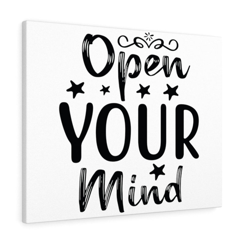 Open Your Mind - Wrapped Canvas Print