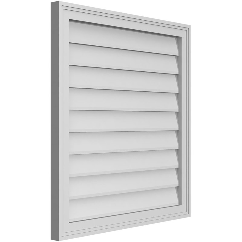 Cadre en brique, brun clair apprêté, H 30 po x l 28 po x P 1,5 po