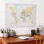 Classic World Map - Print-21242658-60650827