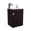 Meuble-lavabo flottant pour salle de bain avec porte-621843274