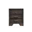 Table de chevet 2 tiroirs 1pc
