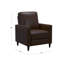 Fauteuil inclinable en cuir fleur -794914791