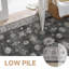 Tapis de couloir oriental gris / noir Performance-8651169
