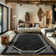 Monaco Series Abrstract Black/Gray/Ivory/Beige Area Rug