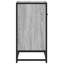 60cm W Metal Bedside Table-2140315958
