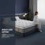 Matelas en mousse à mémoire de forme de 12 po de taille moyenne, mousse à mémoire de forme et ressorts ensachés individuellement, sans fibre de verre, Certipur-US, isolement de mouvement, support de bord-2096914701