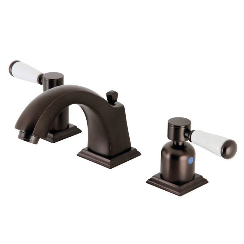 Robinet de salle de bain espacé Kingston, Bronze huilé