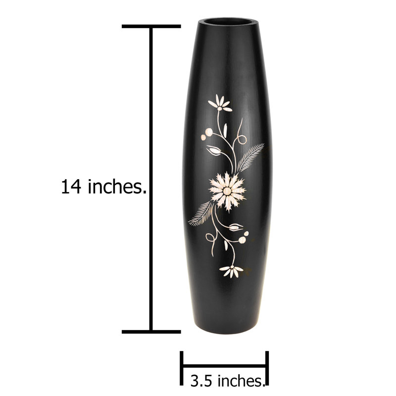 Handmade Wood Table Vase