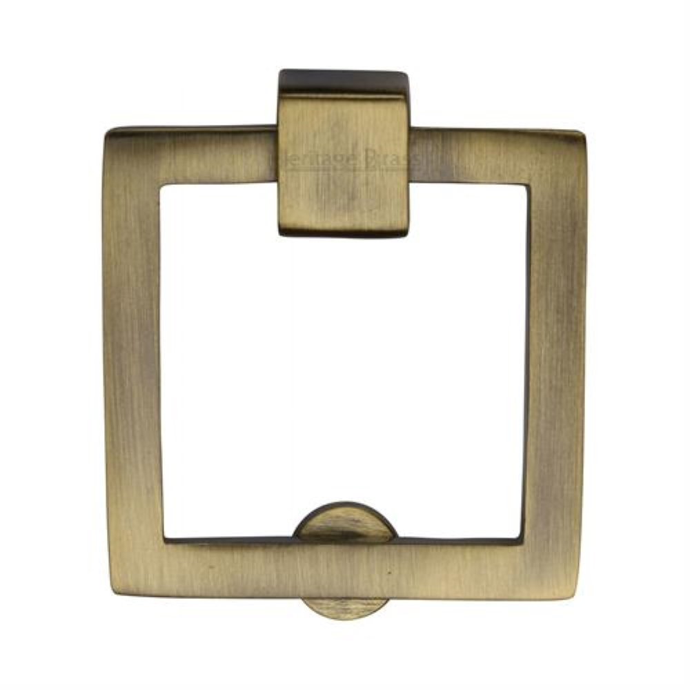 Heritage Brass Heritage Square Drop Pull