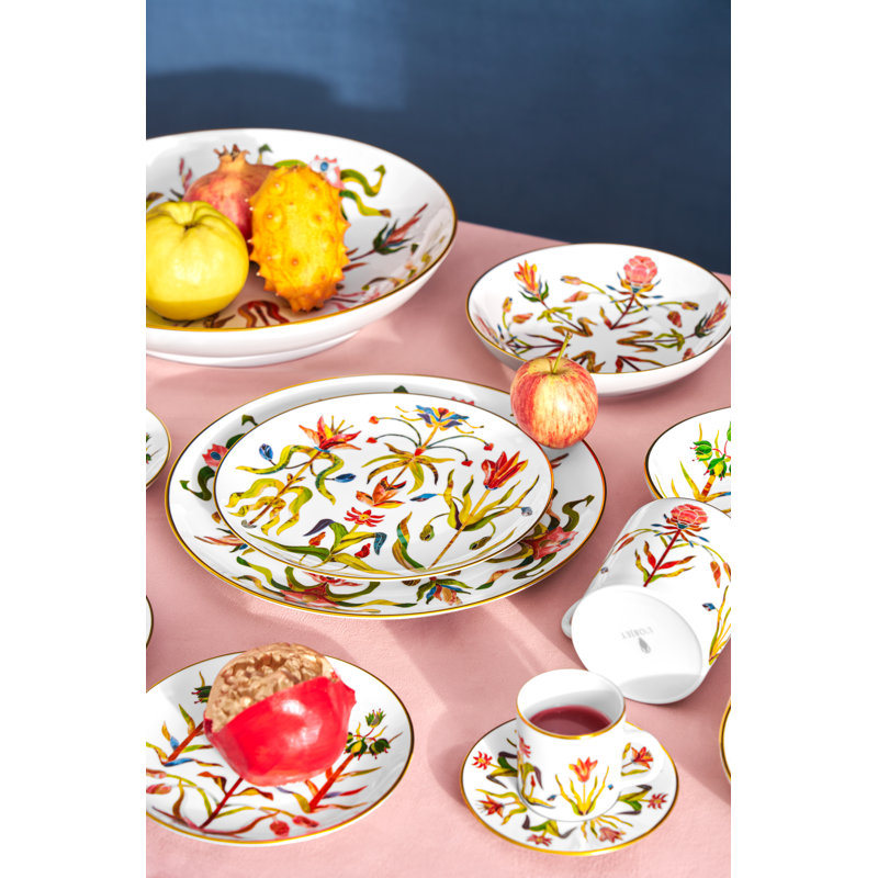 Grand Tour Tea Cup + Saucer S/2
