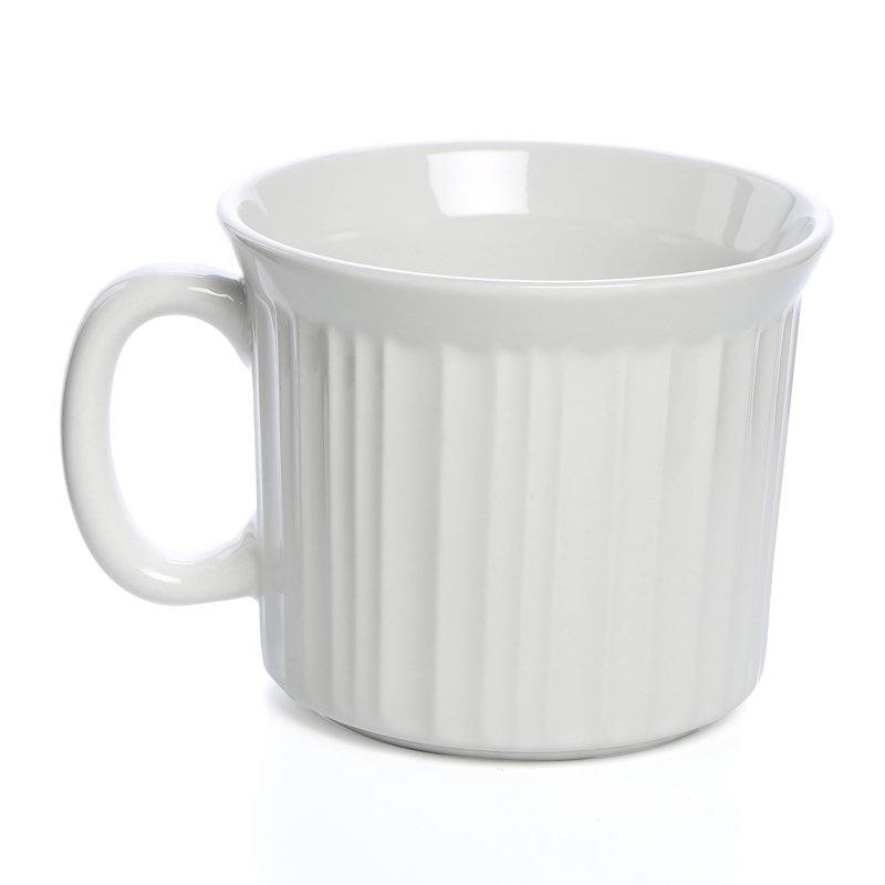 Petya Ceramic Soup Mug, White