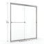 Porte de douche demi-cadre l 40 po x l 44 po x H 65,5 po-16481978-16481975