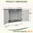 Large Lockable Storage Cabinet