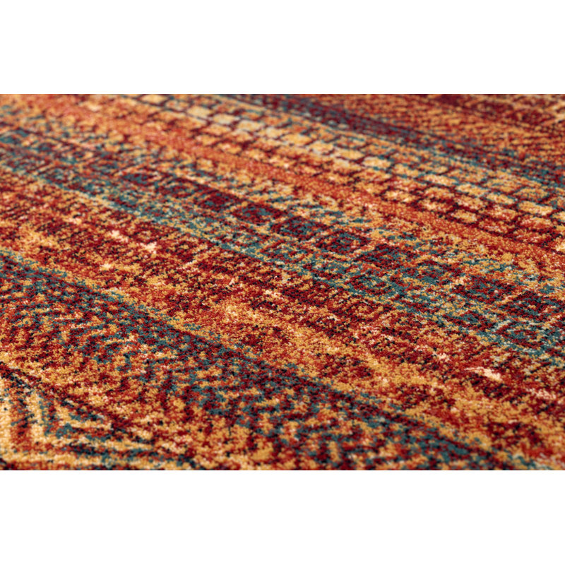 Oriental Wool Area Rug, Rectangle 135 x 200cm