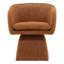 Jonie Upholstered Swivel Chair, Camel-1547995217
