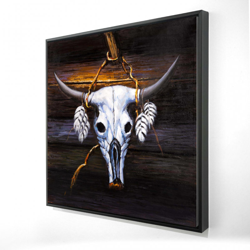 «Hanged Bull Skull»
