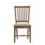 Chaise d'appoint en bois (ensemble de 2)