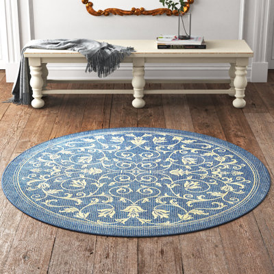 Cokley Performance Floral Indoor/Outdoor Area Rug