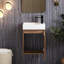 Ensemble de meuble-lavabo mural simple 18 po avec plateau Reyce