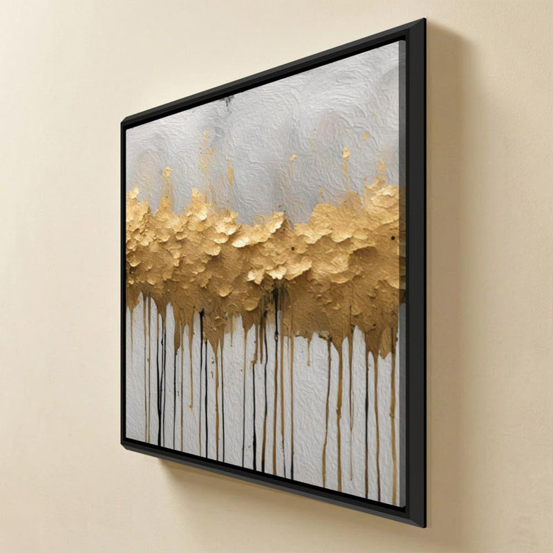 «Isaiah 60: 1 Arise Shine» par Mark Lawrence, reproduction, H 21,5 po x l 21,5 po x P 2 po, Cadre flottant, Noir