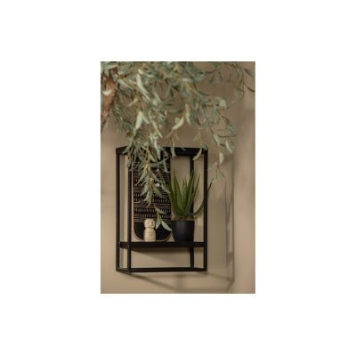 Febe 40cm W Metal Wall Shelf