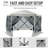 6-Sided Hexagon Pop Up Party Tent Gazebo With Mesh Netting Walls & Shaded Interior, 12' X 12', Beige-125986403