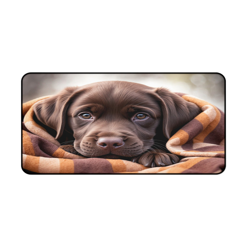 Polyester Desk Pad, 31.5x15.5
