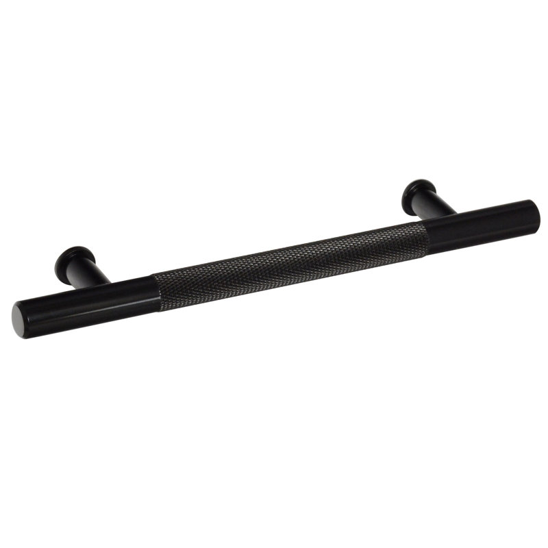 Linear 5" Center to Center Bar Pull, Black