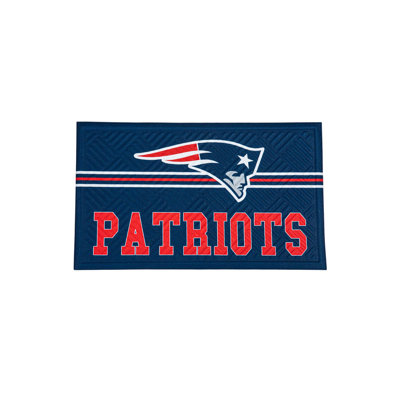 New England Patriots Embossed Doormat