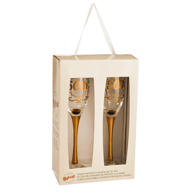 50 oz Anniversary Flûte en verre