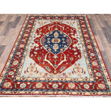 Jetzabel One-of-a-Kind Rectangle 4' X 6' New Age Wool Area Rug