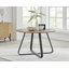 Venedocia Round Wood Effect Dining Table & 4 Luxury Velvet Dining Chairs-1269027370