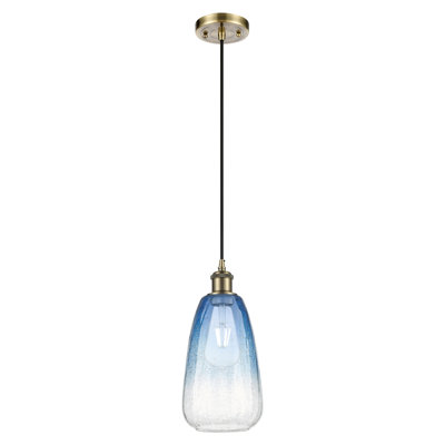 Ballston - Laken - 1 Light 6" Cord Hung Mini Pendant