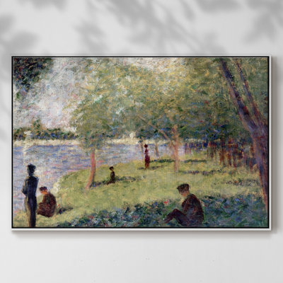 «Study For Sunday On La Grande Jatte», reproduction d'art sur toile
