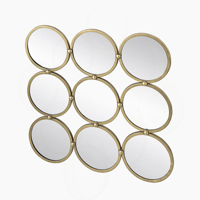 Miroir décoratif de style minimaliste pour la chambre à coucher, le vestibule et le vestibule